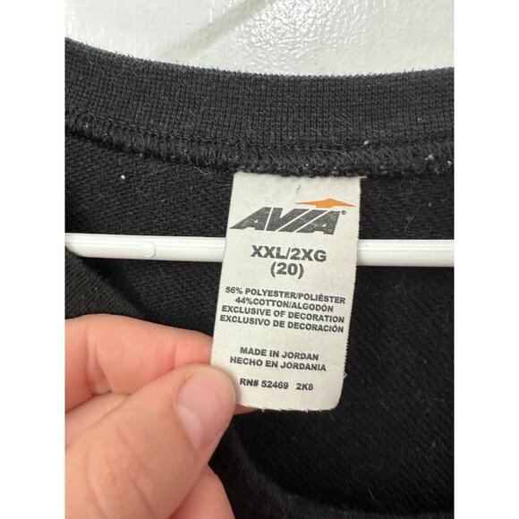 AVIA women’s size 2X – large black sweater - Picture 5 of 8